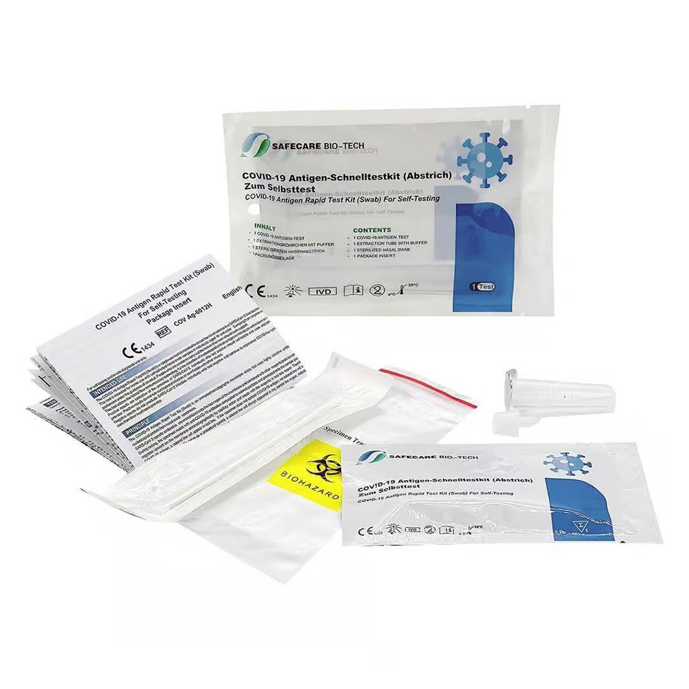 Safecare Bio-Tech SARS-CoV-2 Antigen Selbsttest für zuhause (LAIENTEST)