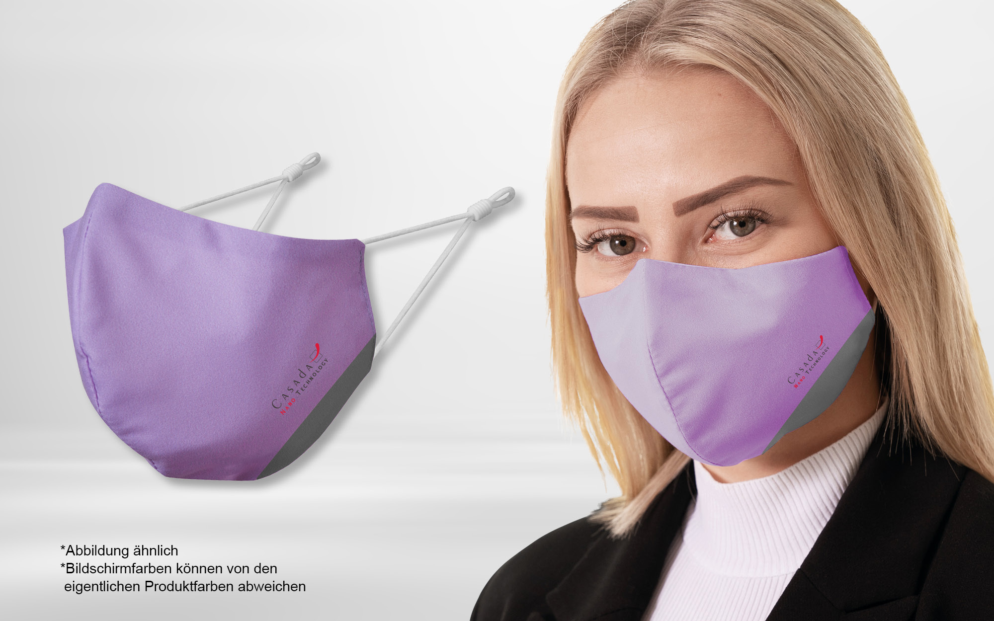Zertifizierte FFP2 R Nano-Maske-PRO Limited Edition mit Schweif